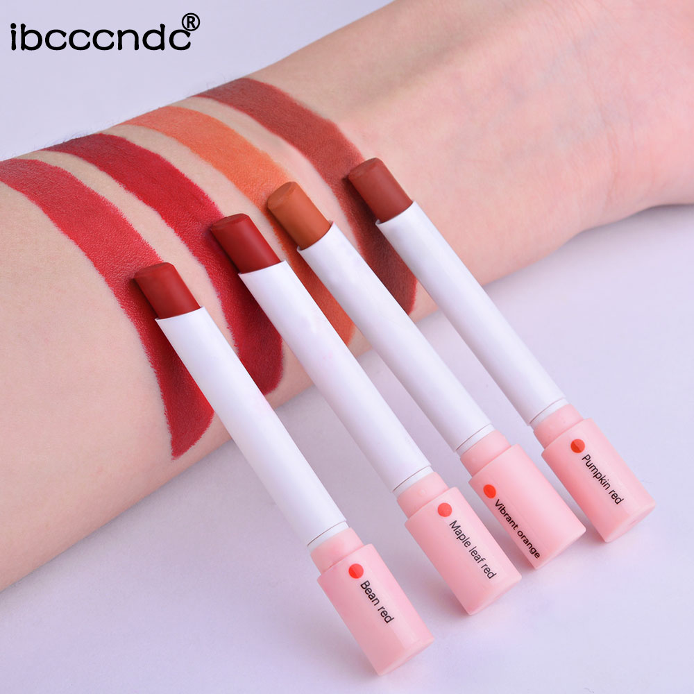 4-Lasting Stick Vandtæt Lip Set - Langtidsholdbar mat læbestift med gennemsigtig finish - Perfekt Valentinsdag gave til hende — image 6