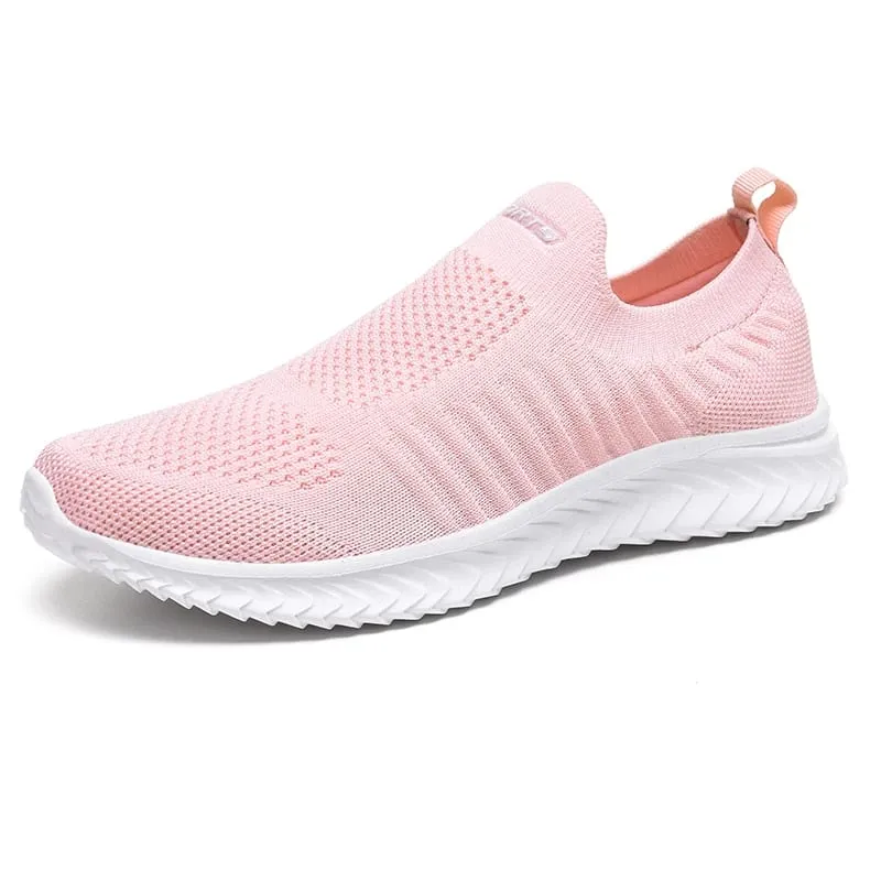 Uomini Vulcanize Scarpe Maglia Scarpe Da Uomo Leggere E Comode Scarpe Da Ginnastica da uomo 2025 Autunno Moda Slip On Appartamenti Scarpe Mocassini Maschili