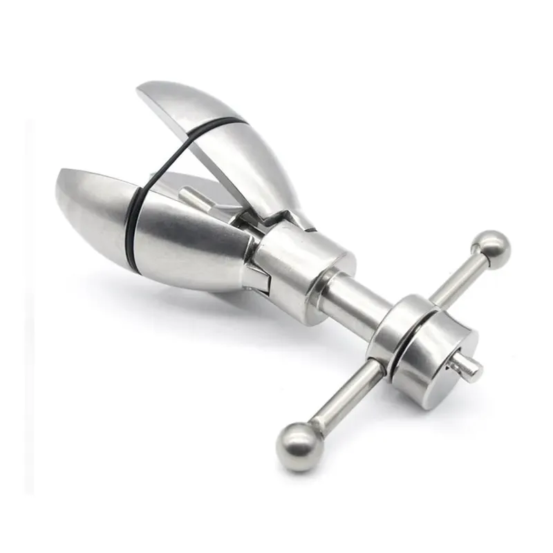 Butt Plug in acciaio inossidabile pesante Dilatatore vaginale anale Ano Eapander Giochi BDSM per adulti Prodotti erotici Giocattoli sessuali per uomini Donne Coppie