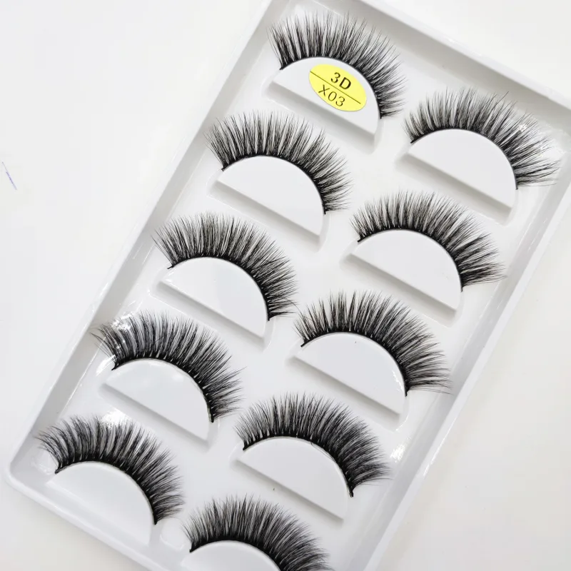 30 Stil 5 Paar natürliche Wimpern Nerz Wimpern handgemachte flauschige Wimpern 3D falsche Wimpern Make-up Faux Cils Maquiagem Cilios — image 20