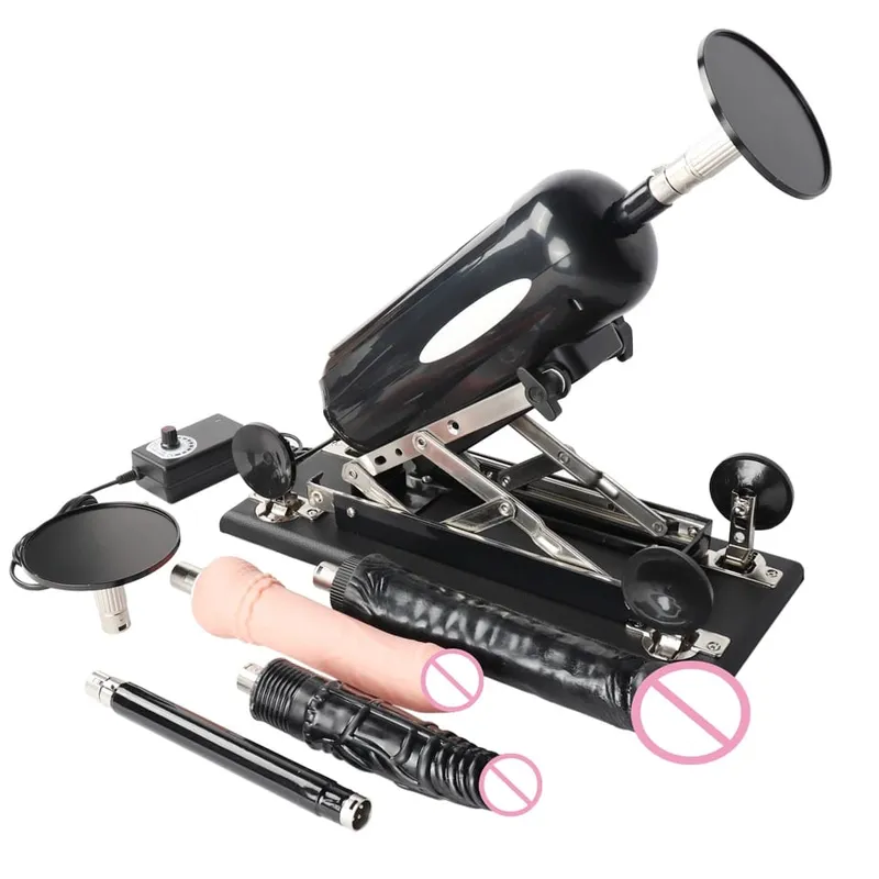 Automatic Telescopic Sex Machine Thrust Dildo Machine with Big Dildo for Men and Women Masturbation Sex Toys — image 9