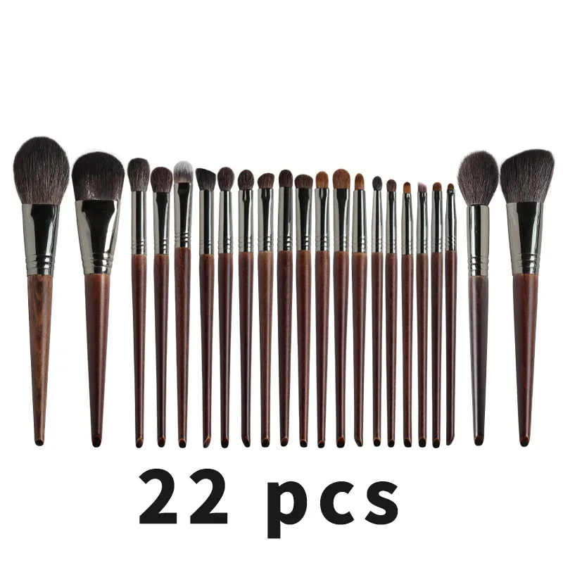 Set di pennelli per trucco OVW Strumenti professionali Capelli di capra in polvere Fard Ombretto Fondotinta Cosmetico per il trucco