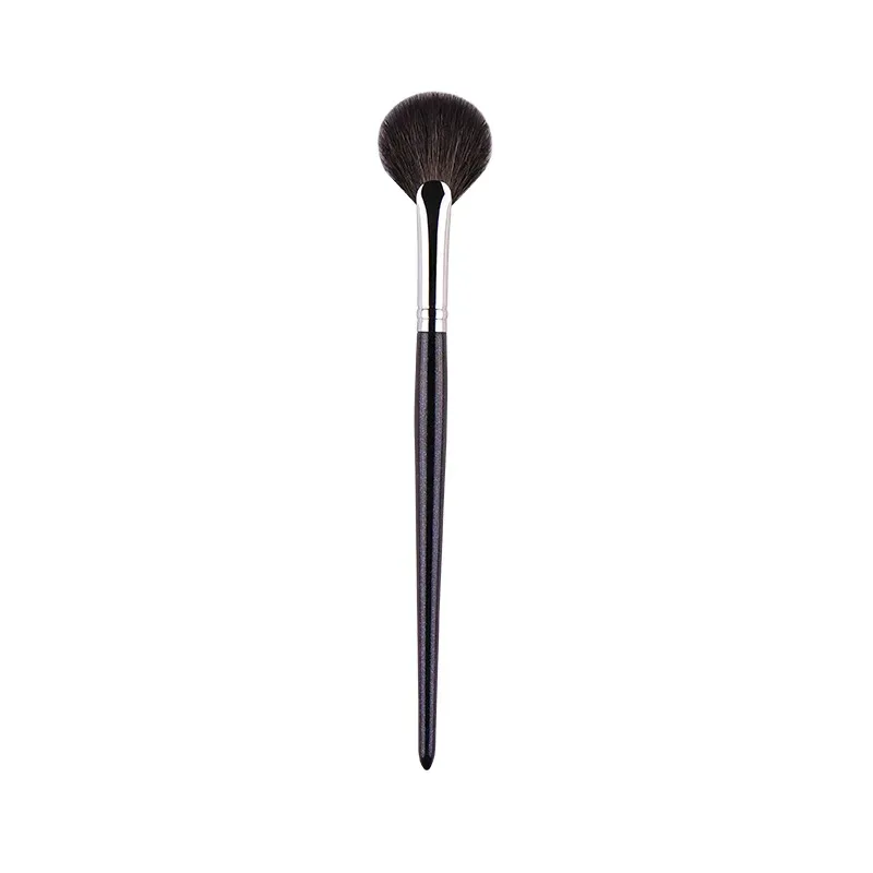 1 kus Malé vějířové štětce na make-up Zvýrazňovač Nosní stíny Štětec na make-up Tvářenka na kontury nádherné kosmetické nástroje Kozí srst — image 8