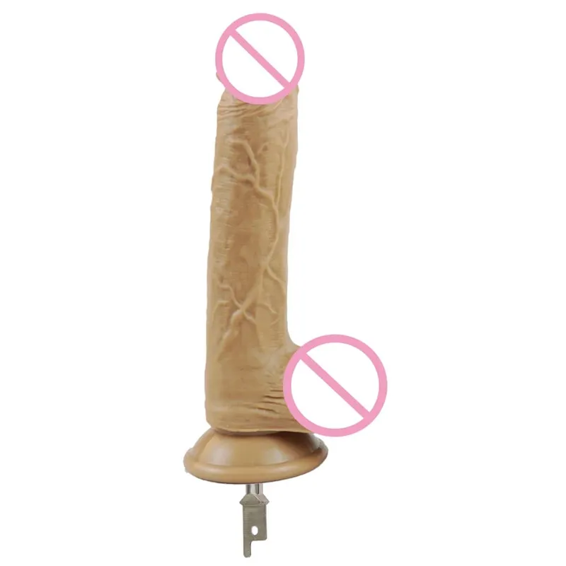 Lampiran Dildo Silikon Gergaji Timbal Balik untuk Saiz Berbeza Mesin Seks — image 2