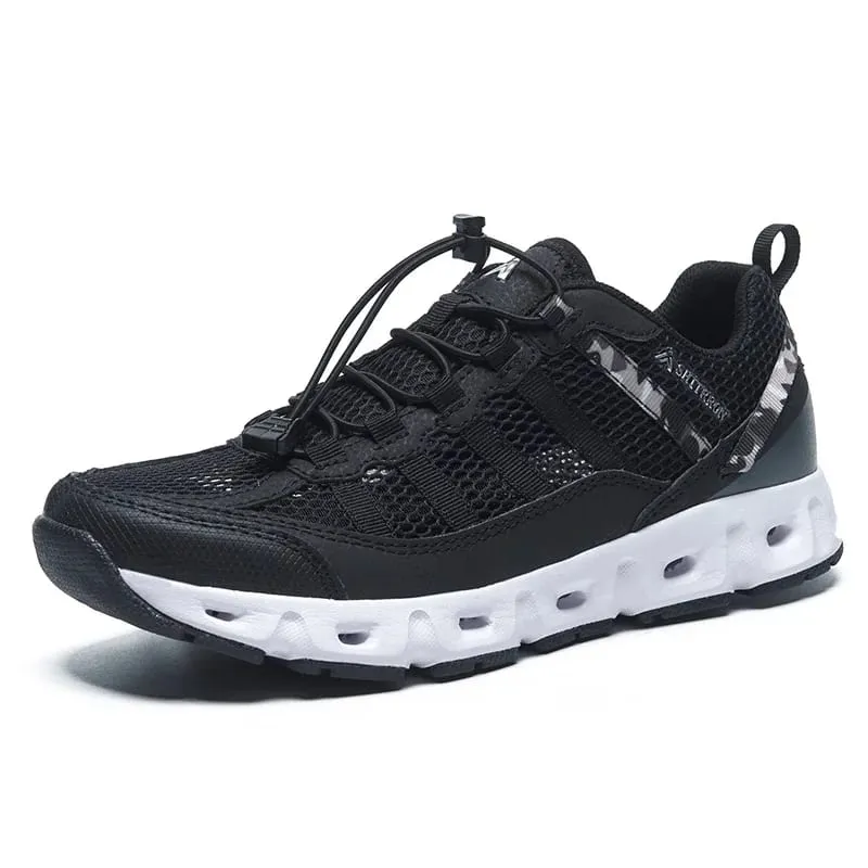 ใหม่Breathableตาข่ายรองเท้าผู้ชายน้ำหนักเบาสบายรองเท้าผ้าใบแฟชั่นLace Up Casualรองเท้าแบนรองเท้าZapatillas Hombre — image 8