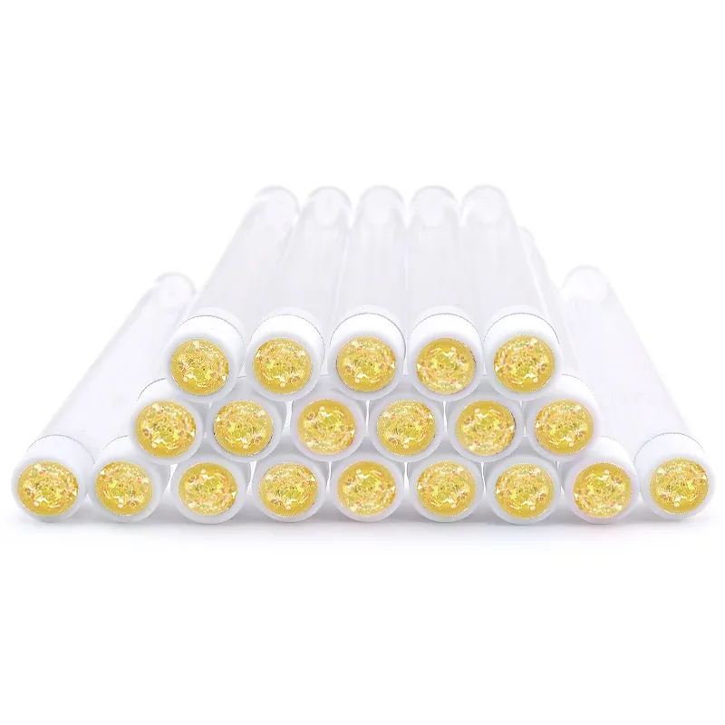 Tubes de pinceaux de maquillage réutilisables, 20 pièces, anti-poussière, Tubes de brosses à sourcils avec nouveaux cils, perceuse en résine, outil d'extension de cils remplaçable — image 26
