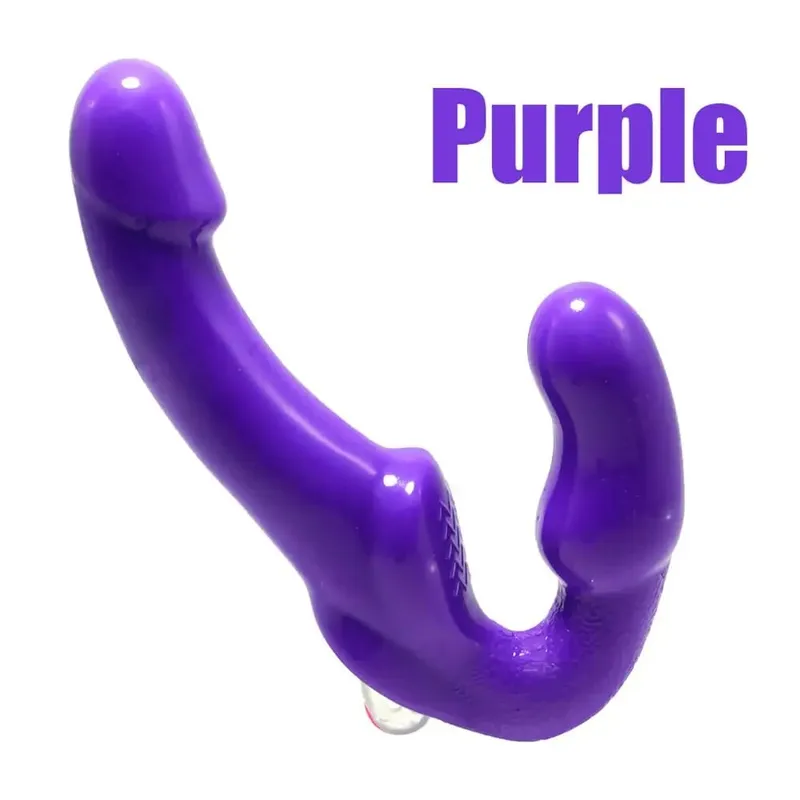 Gode vibrateur sans bretelles avec télécommande sans fil, Double pénétration, produits pour adultes, jouets sexuels pour femmes lesbiennes — image 10