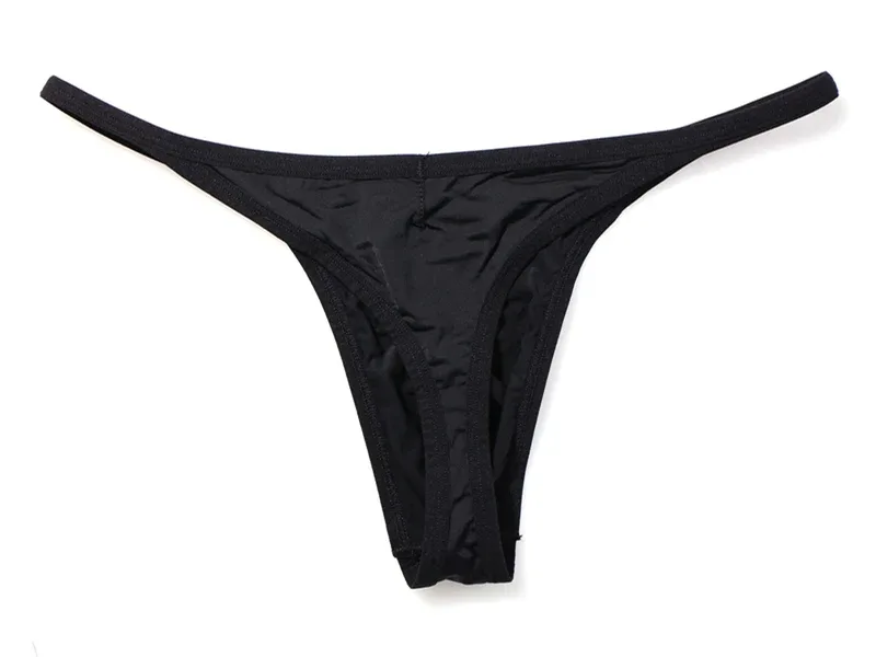 String en tissu respirant à séchage rapide pour hommes, slip confortable, sous-vêtements taille basse, vêtements d'intérieur Sexy, à la mode, pour personnes courageuses — image 11