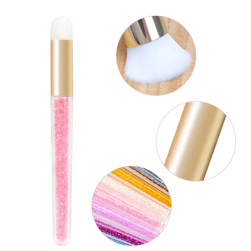 5 KS Diamond Clean Nose Kartáčky Obočí Nos Černé tečky Komedony Čisticí štětec Profesionální Nástroje na prodlužování řas Makeup — image 5