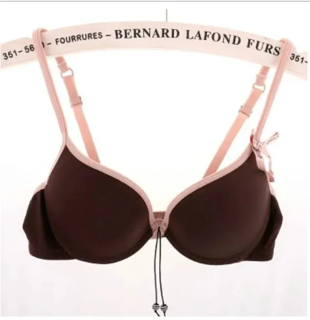 ปิดด้านหน้า Push Up Bra Panty ชุดผู้หญิงสีทึบสีแดง Rose สีแดงสีเหลืองชุดชั้นในวาเลนไทน์งานแต่งงานทุกวันหญิงชุดชั้นใน — image 12