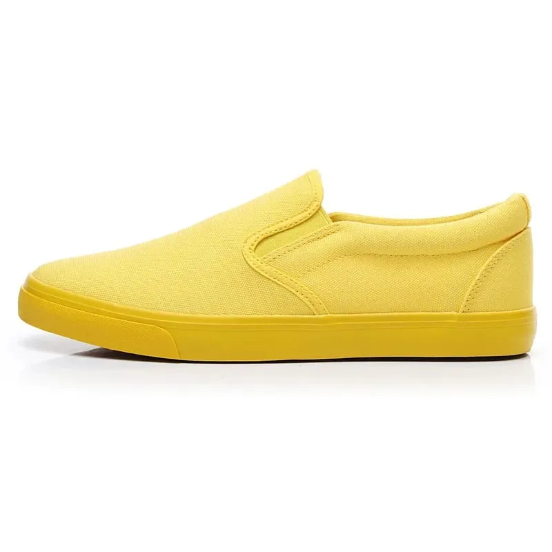 Canvas Driving Shoes Men Green Black Yellow White Vulcanized Canvas Shoes Mens Designer Sneakers Fashion Men Loafers — image 13