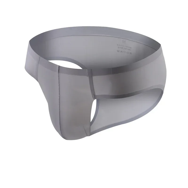 Seluar Dalam Lancar Elastik Lelaki Baharu Seluar Dalam Seluar Dalam Ultra Nipis Seluar Bernafas Cueca Sutera Ais Lancar Pinggang Rendah Seluar Dalam Lembut — image 16