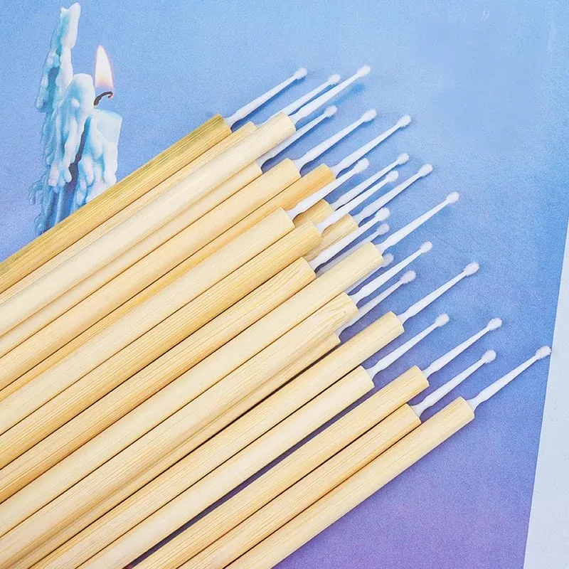 50 pcs Disposable bamboo Stick Micro Brush Mascara Wands Swab Microbrush for Eyelashes Extension women Makeup brushes Tools