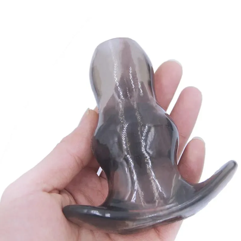 5 velikostí dutá anální zátka Soft Speculum Masážní zátka prostaty Klystýr Sexuální hračky pro ženy Muži Sexuální produkty s análním dilatátorem — image 5
