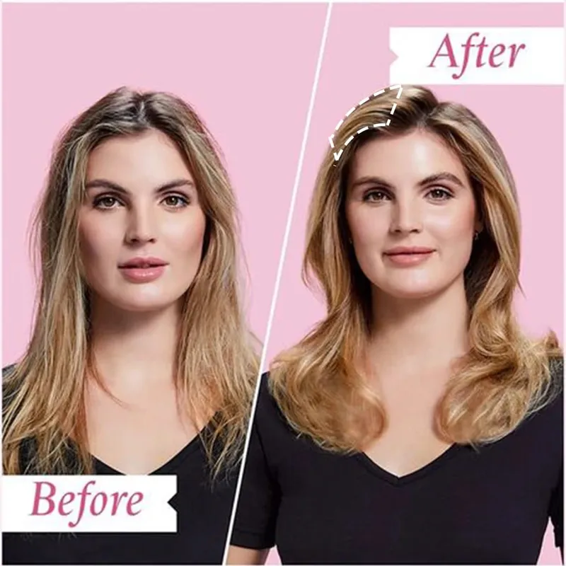 Synthetic Invisable Seamless Hair Pads Clip In One Piece 2Clips Increase hair volume Hair Extensions Top Side Cover Hairpiece — image 10