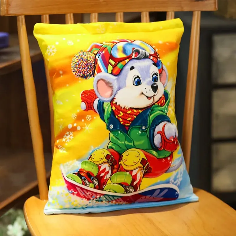 Creative เหมือนจริงขนมขบเคี้ยวหมอน Plush จำลองแมวสุนัขอาหารมันฝรั่งชิปคุกกี้เหมือนจริงอาหาร Snack Cushion Plushie Props ของขวัญ — image 16