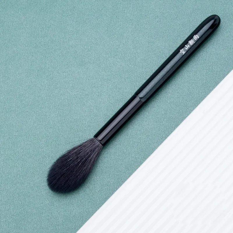 108 Professional Handmade Makeup Brushes Soft Saikoho Goat Hair Long Bristle Blush Blusher Brush Cosmetic Tools Make Up Brush