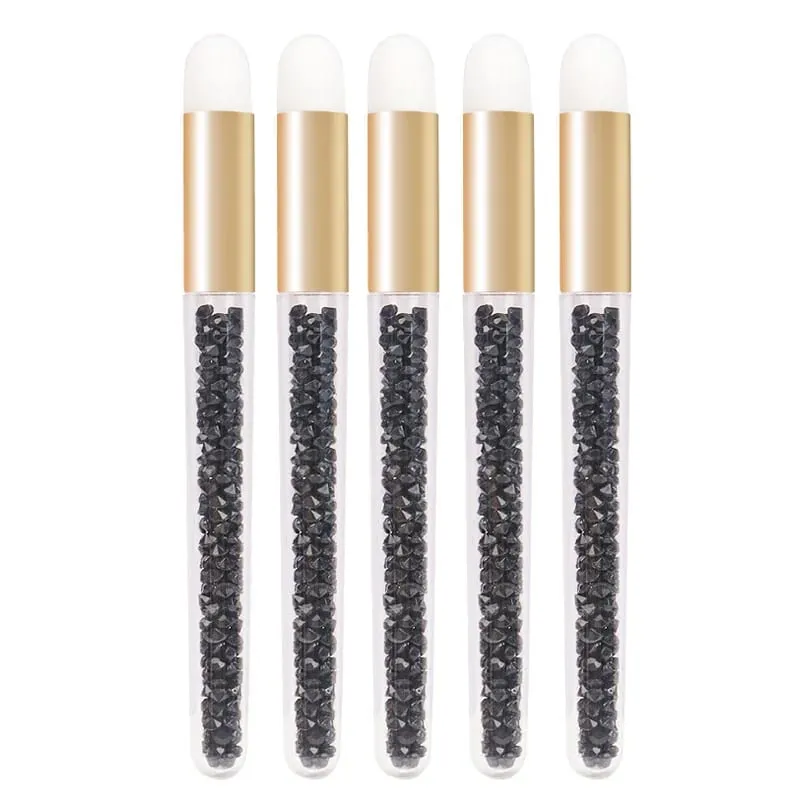 5 KS Diamond Clean Nose Kartáčky Obočí Nos Černé tečky Komedony Čisticí štětec Profesionální Nástroje na prodlužování řas Makeup — image 8