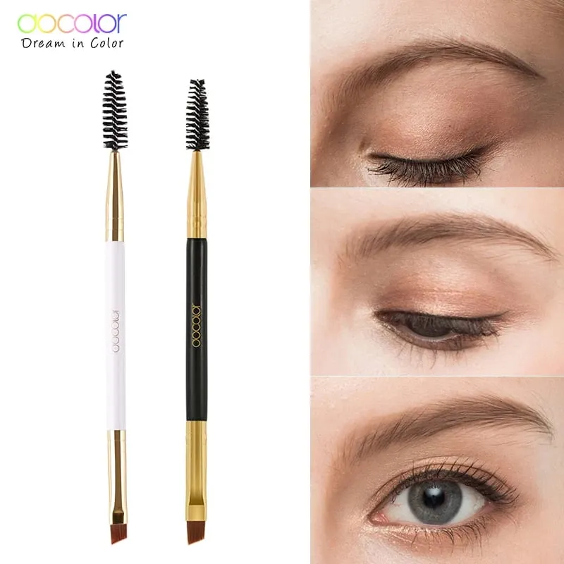 Docolor Eyebrow Brush+Eyebrow Comb Beauty Brush Brush Profesionální štětce na make-up pro Eye Brow Brush Eye Blending Brush — image 6