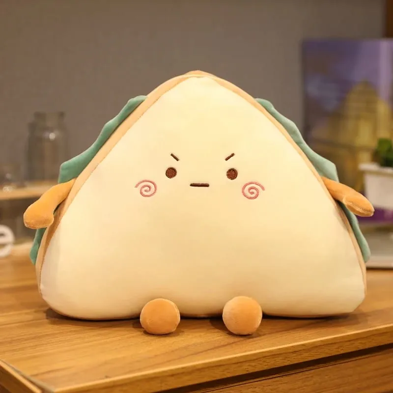 30/40CM Kawaii Soft Sandwich Cake Toy Pillow Creative Home Sofa Cushion Office Simple Pillow Child Birthday Gifts — image 8