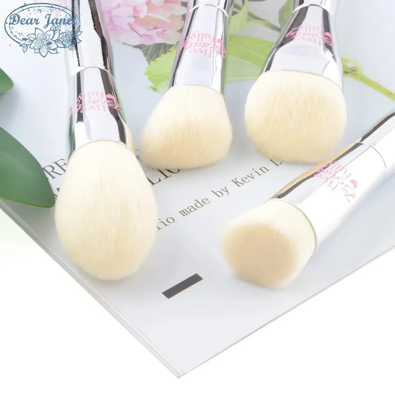 9 Buah/Set Set Kuas Makeup Foundation Perona Pipi Bronzer Patung Stabilo Eye Shadow Alis Kuas Make Up Kosmetik Kecantikan — image 4