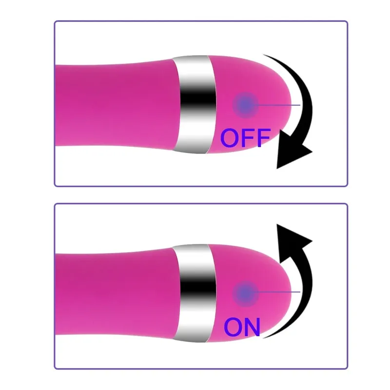 S/ L Dildo Vibrator Av Stick Vibrator Erotic G Spot Magic Wand Anal Bead Vibration Women Sex Toy Lesbian Masturbator — image 3