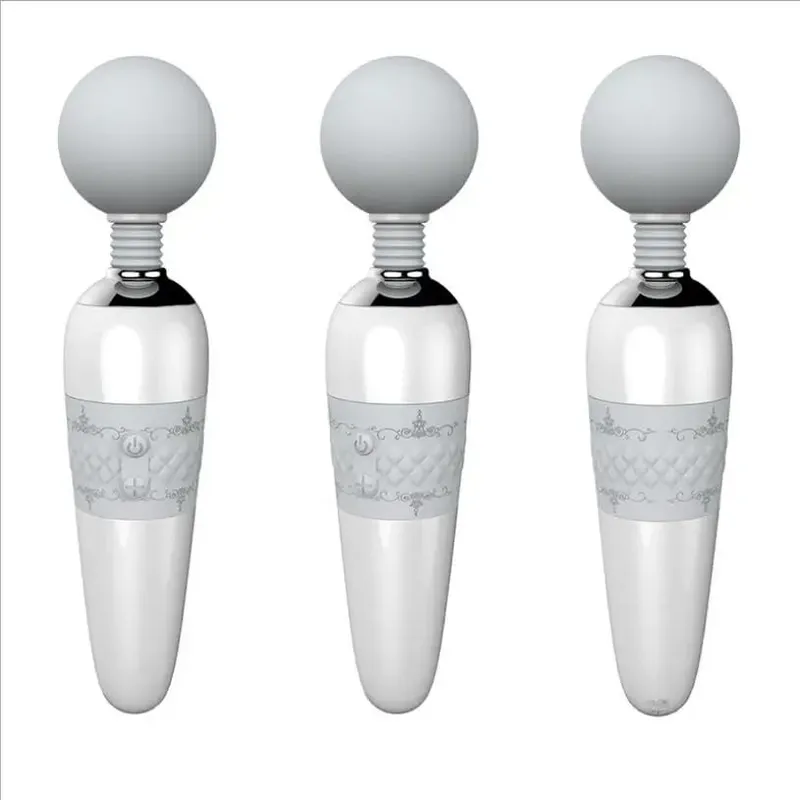 강력한 AV 진동기 Magic Vagina Wand Clitoris 자극기 진동기 여성용 섹스 토이 G Spot for Masturbator USB 딜도 S0438