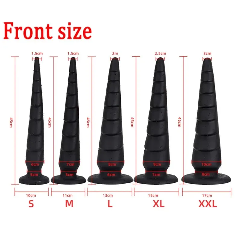 Silicone Huge Anal Plug Long Big Butt Plug With Suction Cup Anal Sex Toys Vaginal Anus Expansion Erotic Products For Men Women — image 4