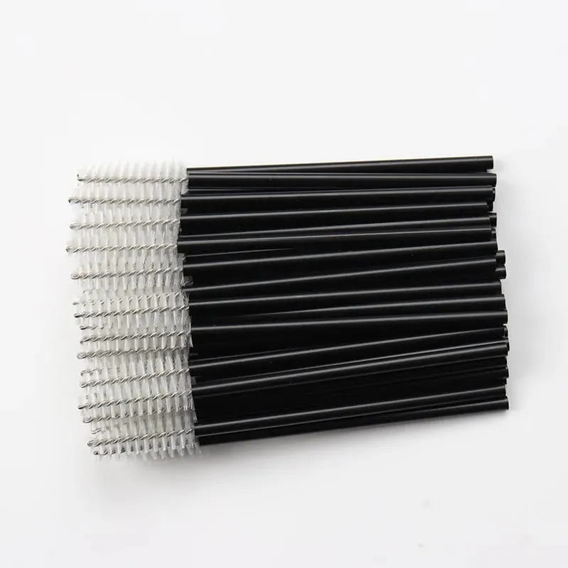 50 stk disponibel krystal øjenvippe børste Mascara tryllestave applikator diamant øjenvippe børster øjenvippeforlængelse kvinder makeup værktøj — image 14