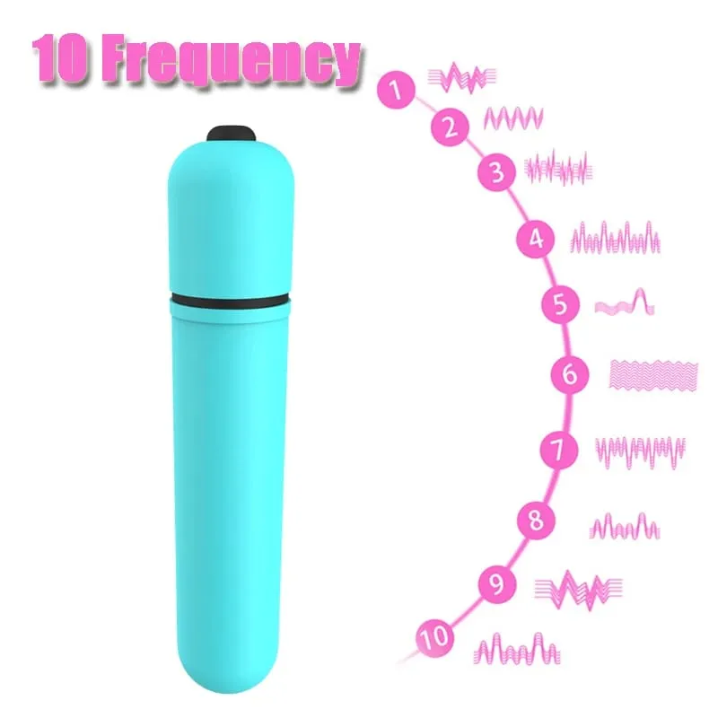 Mini Bullet Vibrator für Frauen 10 Geschwindigkeit Klitoris Stimulator Dildo Vibrator Erotische Spielzeug für Frau Erwachsene Produkte Sex Maschine — image 19
