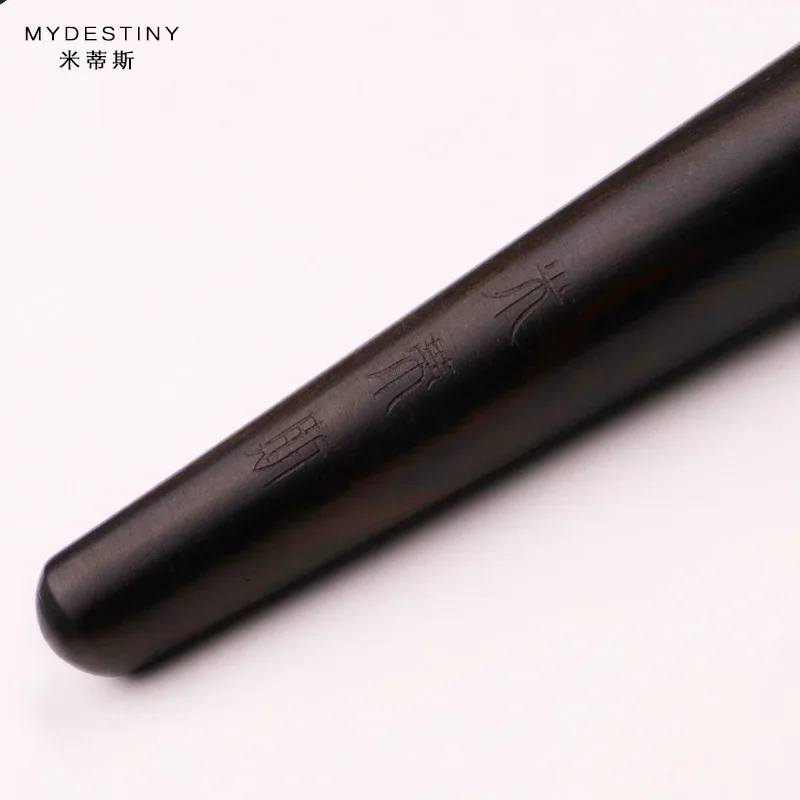 1 ชิ้นคุณภาพสูง Pro สัตว์ขนาดใหญ่อายแชโดว์แปรงแต่งหน้า Eye Highlight Make up แปรง Ebony handle เครื่องสำอางค์เครื่องมือ — image 2