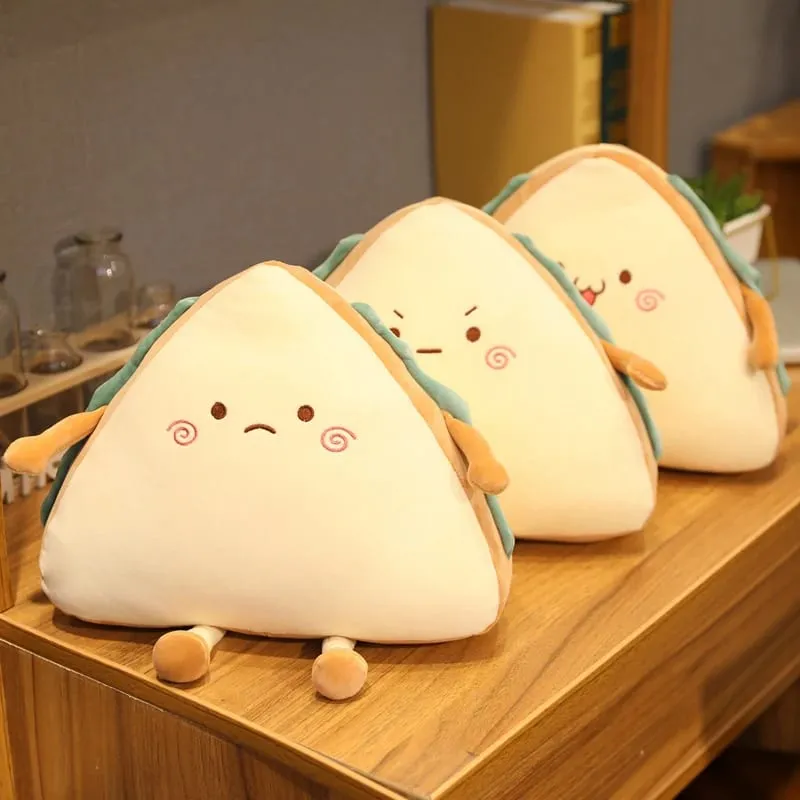 30/40CM Kawaii Soft Sandwich Cake Toy Pillow Creative Home Sofa Cushion Office Simple Pillow Child Birthday Gifts — image 5