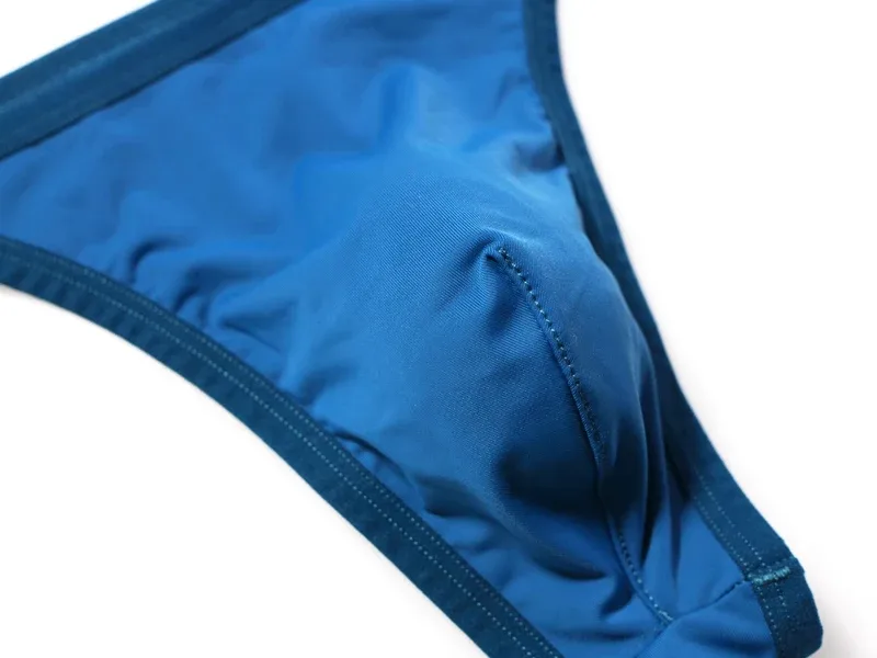 String en tissu respirant à séchage rapide pour hommes, slip confortable, sous-vêtements taille basse, vêtements d'intérieur Sexy, à la mode, pour personnes courageuses — image 14
