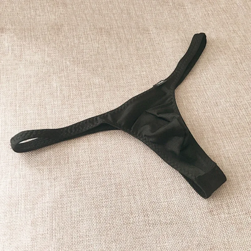 เซ็กซี่ U-นูนกระเป๋า Men's Thongs ยืดหยุ่นกระชับกางเกง G-String ต่ำเอวกางเกง T-Back ขนาดเล็กกางเกงชาย Underwears — image 5