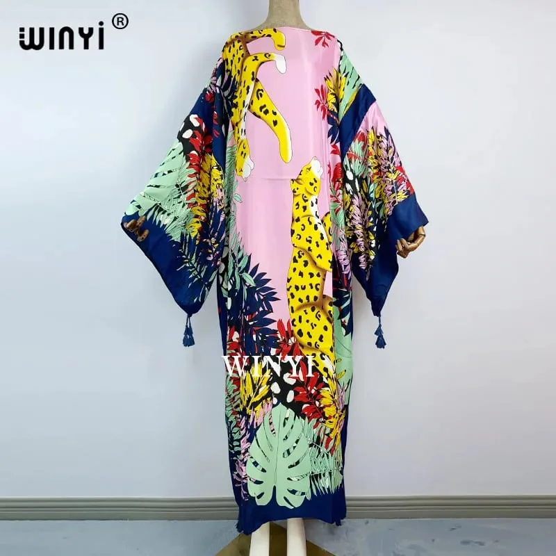 Cotton Robe Femme Hiver Платье Elegant Long Sleeve Мусульманские Комплекты Splicing Stripe Print Female Dresses Vestdios Abaya
