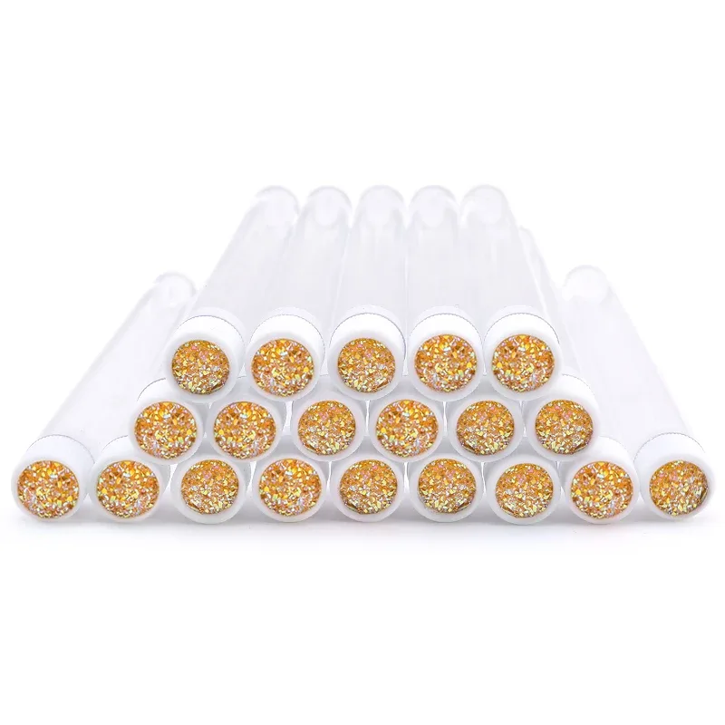 Tubes de pinceaux de maquillage réutilisables, 20 pièces, anti-poussière, Tubes de brosses à sourcils avec nouveaux cils, perceuse en résine, outil d'extension de cils remplaçable — image 14