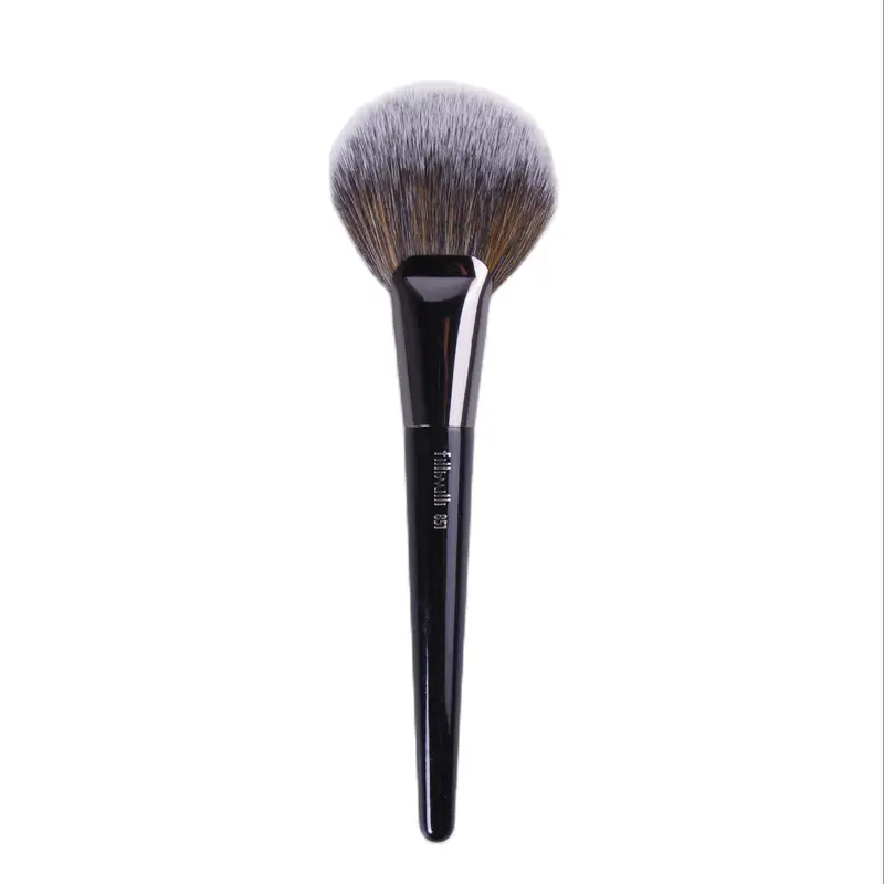 1 st Fan Powder Makeup Borstar Powder Contour Makeup Brush Inställning Finish Bronzer Praktiska skönhetsverktyg Professionell Blusher