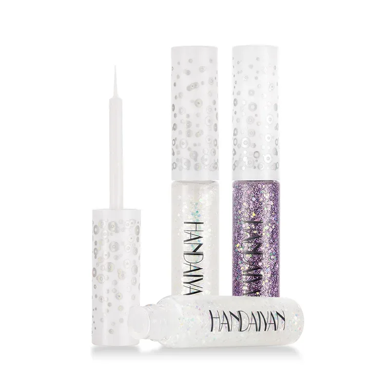 Eyeliner liquide à paillettes de diamant, 12 couleurs, Durable, imperméable, maquillage scintillant et brillant, crayon pour les yeux, outils de beauté — image 4