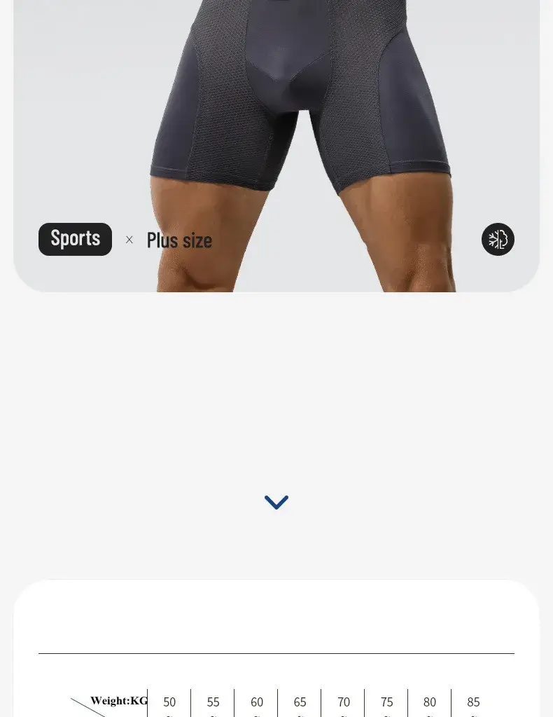 Intimo uomo Boxer modali Pantaloncini Hombre Solid Mesh Custodia traspirante Mutandine Uomo Gamba lunga Mutande Cueca Calzoncillos XL-6XL — image 2