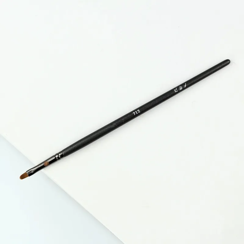 1 Stück Präzisions-Eyeliner, abgeschrägter Concealer, Make-up-Pinsel, konisch, Augenlid-Make-up-Pinsel, flacher Liner, flüssige Augenbraue, 406 712 722 — image 11
