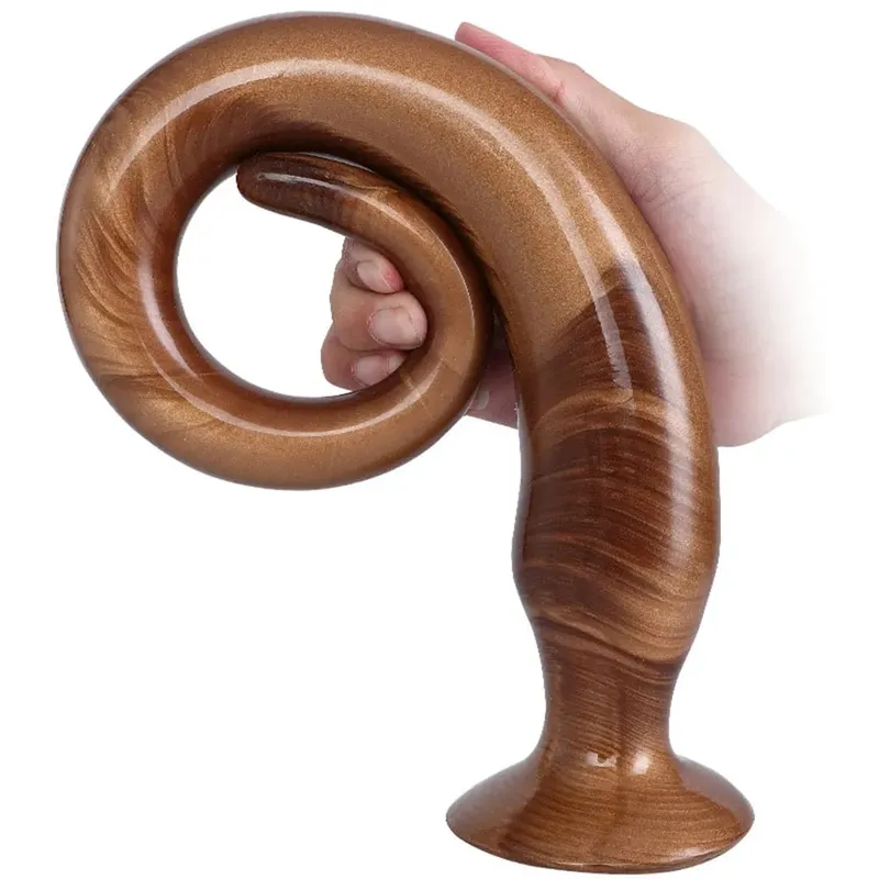 Consolador con tapón Anal para hombre y mujer, tira Anal de silicona líquida de 34-50CM, estimulador del ano, Vagina, dilatador Anal suave, Juguetes sexuales para parejas