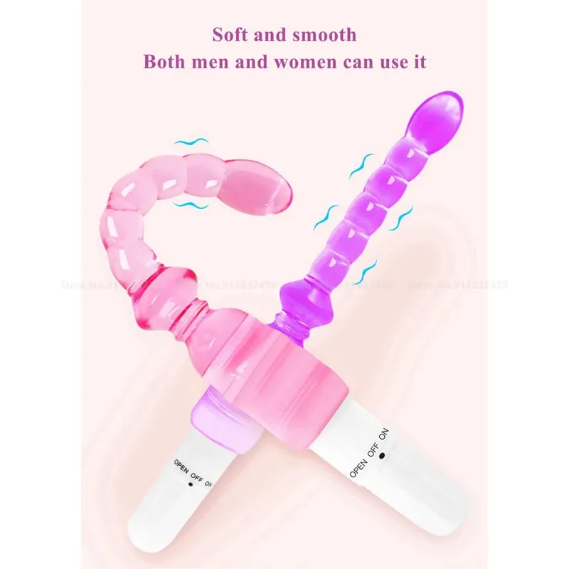 Ano, cuentas para el patio trasero, bolas anales, tapón Anal largo con masaje de próstata vibratorio, tapón Anal, Juguetes sexuales para mujeres, hombres, adultos, productos — image 3