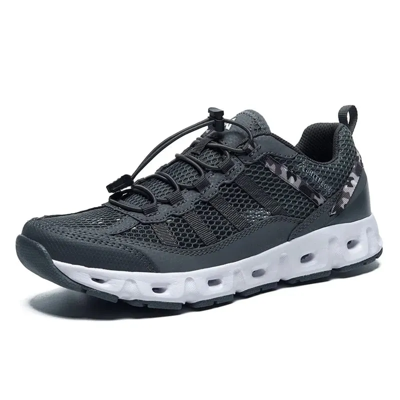 ใหม่Breathableตาข่ายรองเท้าผู้ชายน้ำหนักเบาสบายรองเท้าผ้าใบแฟชั่นLace Up Casualรองเท้าแบนรองเท้าZapatillas Hombre — image 12
