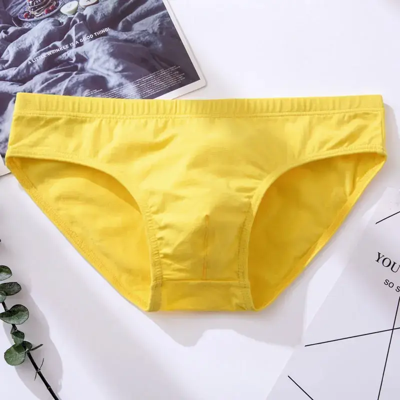 5pcs Men's Underwear Male Solid Briefs Underpants for Men Brief Cotton Adult Panties Mens Bikini Pant Men Sexy Slip Hombre 1805 — image 8