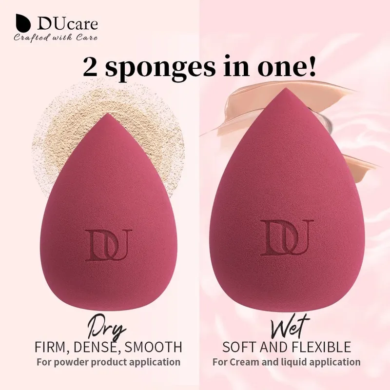 DUcare Water Drop Makeup Sponge Professional Cosmetic Puff For Foundation Concealer BB cream Blending Egg Sponge Makeup Tools