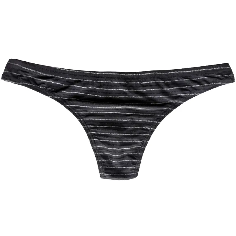 5 Lelaki Seluar Seksi Bikini Berjalur Seluar Dalam Lembut Bernafas Seluar Dalam Cucea Lelaki Seluar Gay Selesa Cueca Seluar Dalam Lelaki C903-1