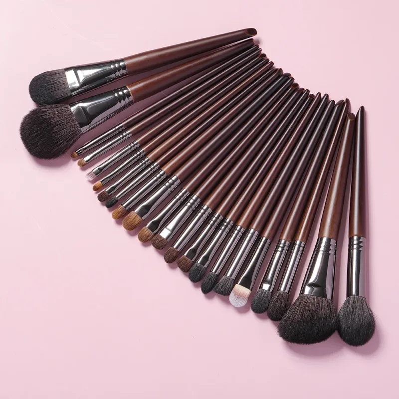 Set di pennelli per trucco OVW Strumenti professionali Capelli di capra in polvere Fard Ombretto Fondotinta Cosmetico per il trucco