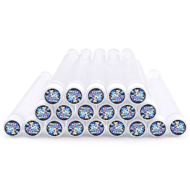 Tubes de pinceaux de maquillage réutilisables, 20 pièces, anti-poussière, Tubes de brosses à sourcils avec nouveaux cils, perceuse en résine, outil d'extension de cils remplaçable — image 24