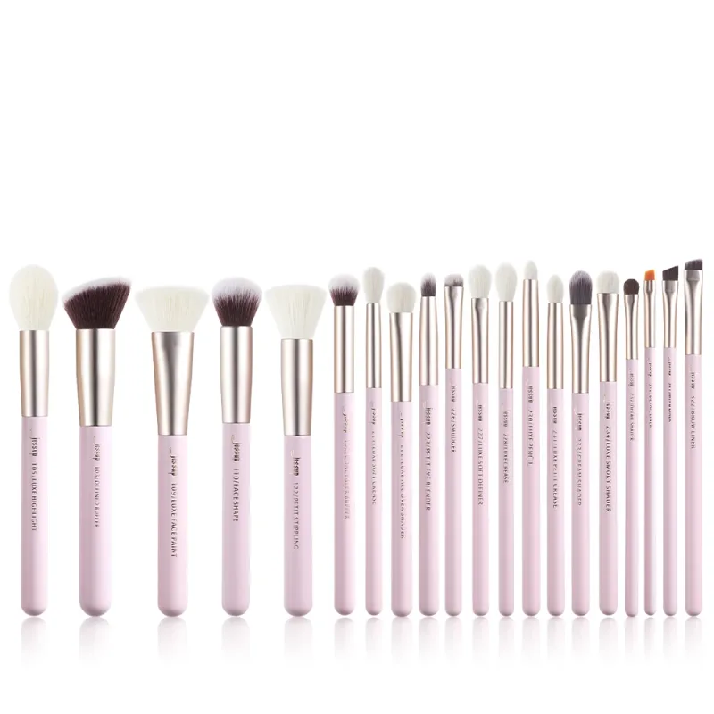 Jessup Make-up-Pinsel-Set, 15–25 Stück, natürlich-synthetisch, für Grundierung, Puder, Textmarker, Lidschatten, Pinsel, Pedzle do Makijazu T290 — image 10