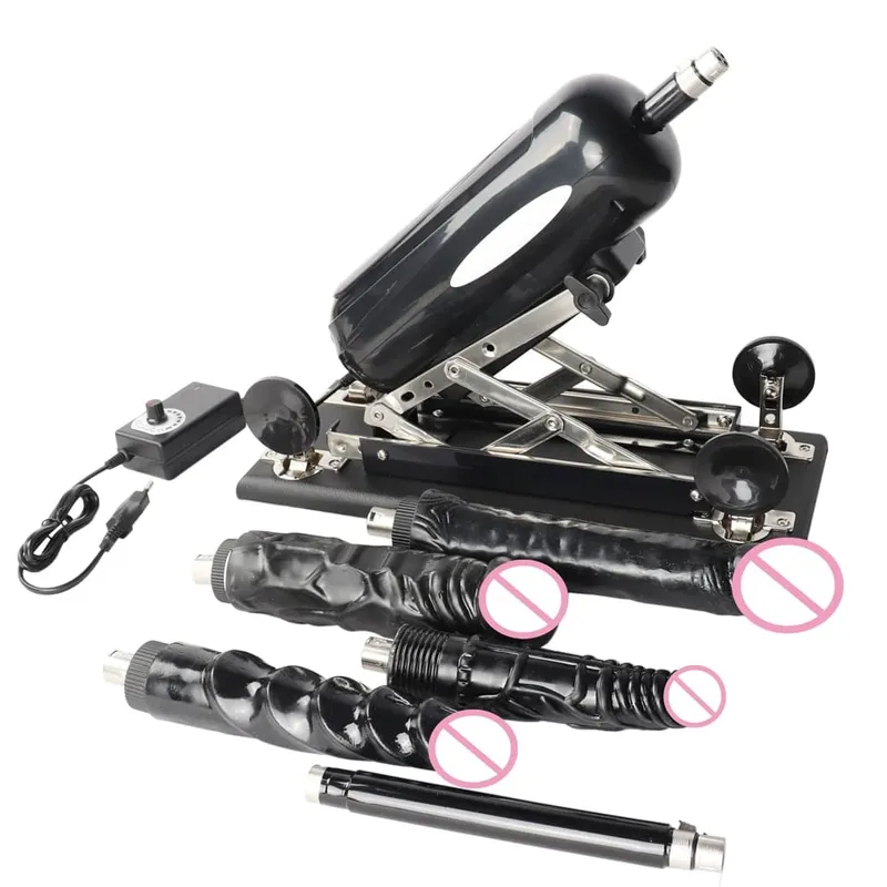 Automatic Telescopic Sex Machine Thrust Dildo Machine with Big Dildo for Men and Women Masturbation Sex Toys — image 8